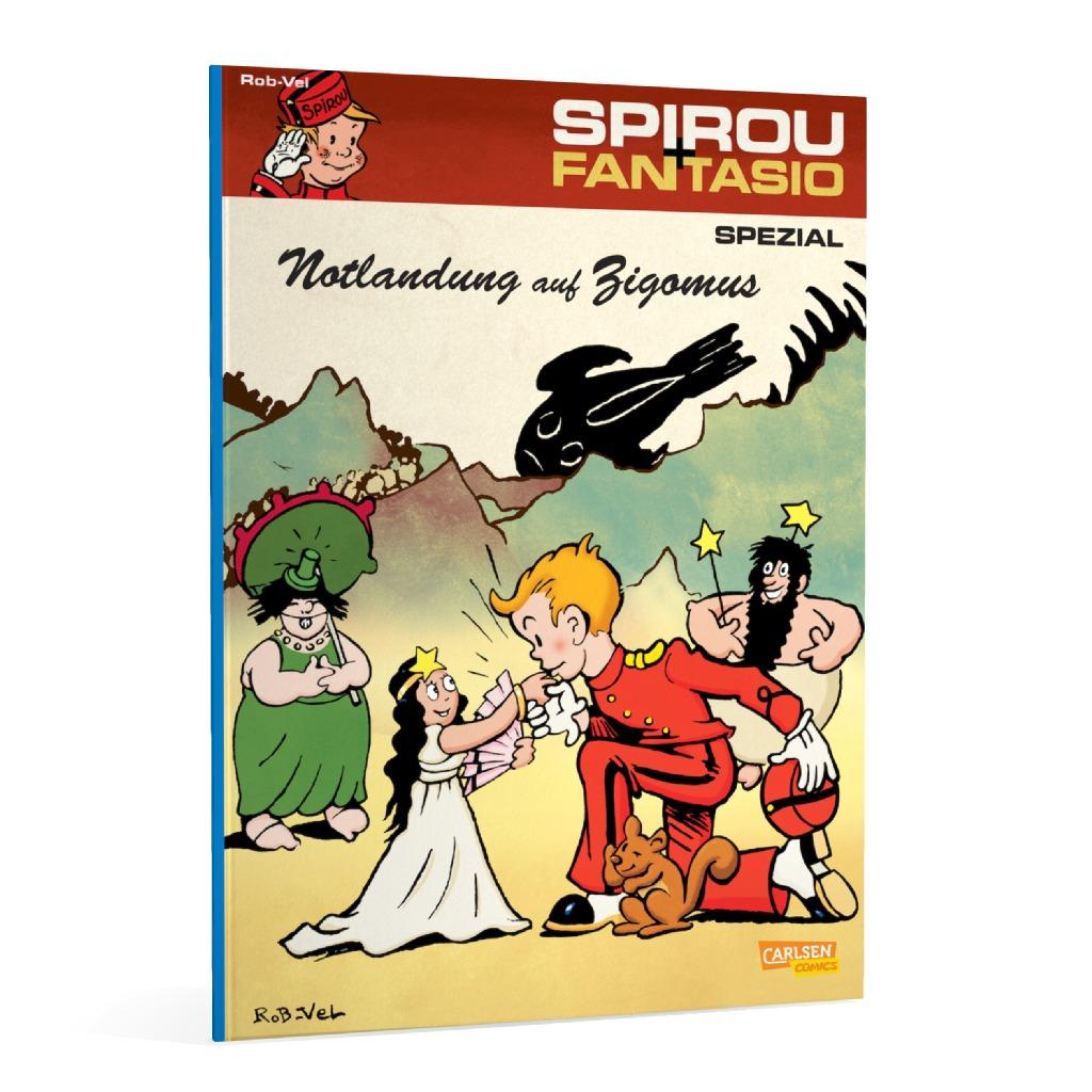 Spirou & Fantasio Spezial Bd.18: Notlandung auf Zigomus