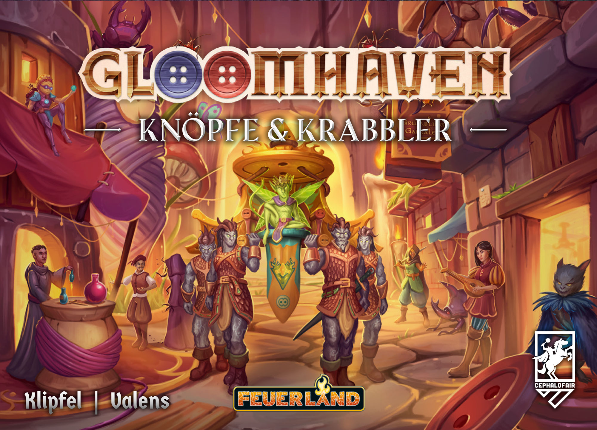 Gloomhaven - Knöpfe & Krabbler Gloomhaven - Knöpfe & Krabbler
