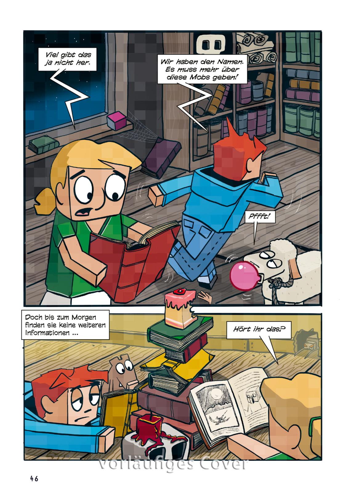 Minecomic Bd.4: Piglins - bis die Lava zischt!