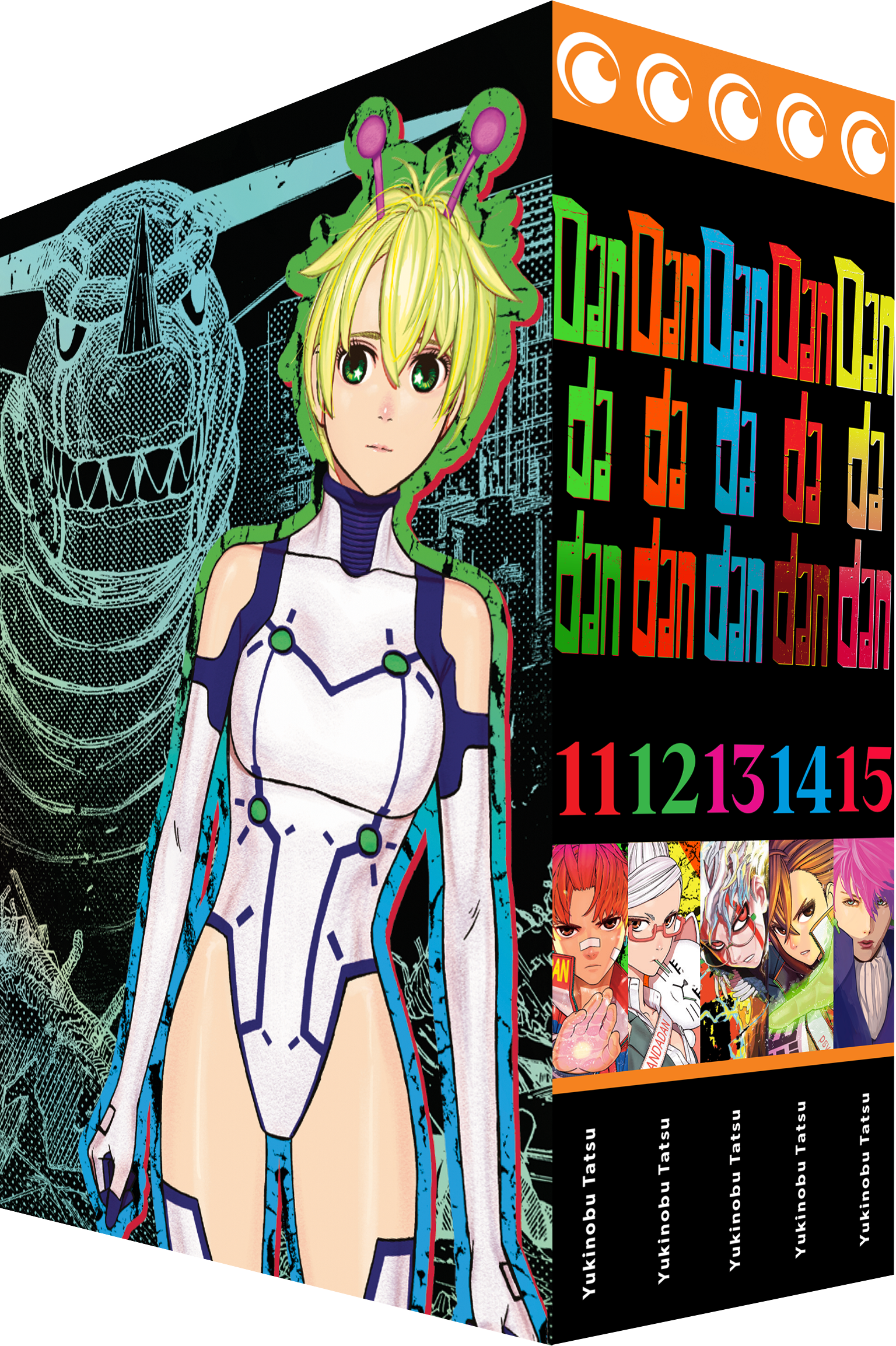 Dandadan Bd.11-15/Schuber