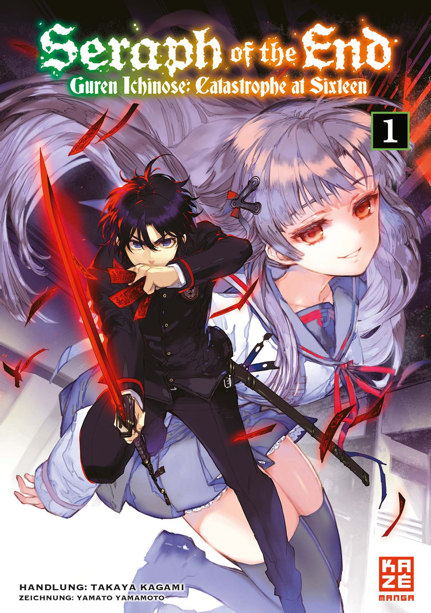 Seraph of the End Novel: Guren Ichinose Catastrophe at Sixteen Bd.1 Seraph of the End Novel: Guren Ichinose Catastrophe at Sixteen Bd.1