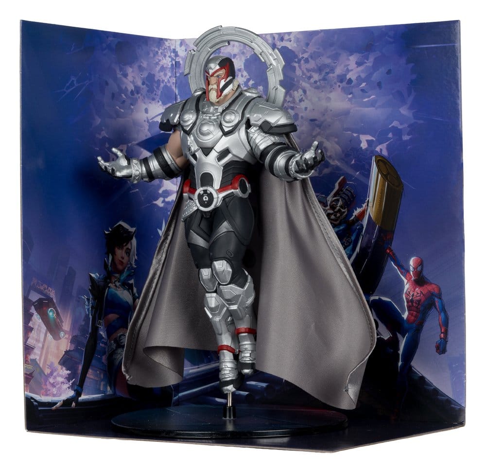 Actionfigur, Heldenfigur, Antagonist, Metallisch, Cape