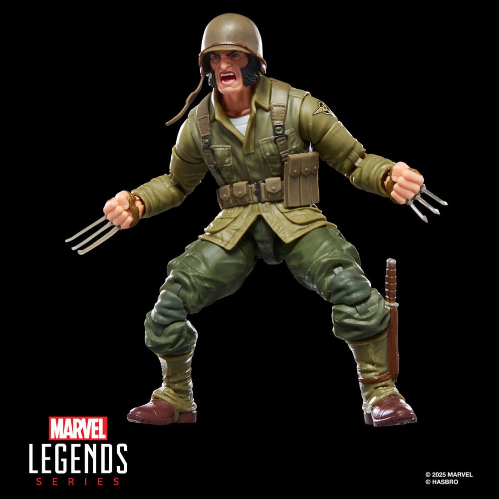 Marvel Legends AF: Wolverine - WWII Logan (BaF: Executioner) 15cm Person, Helm