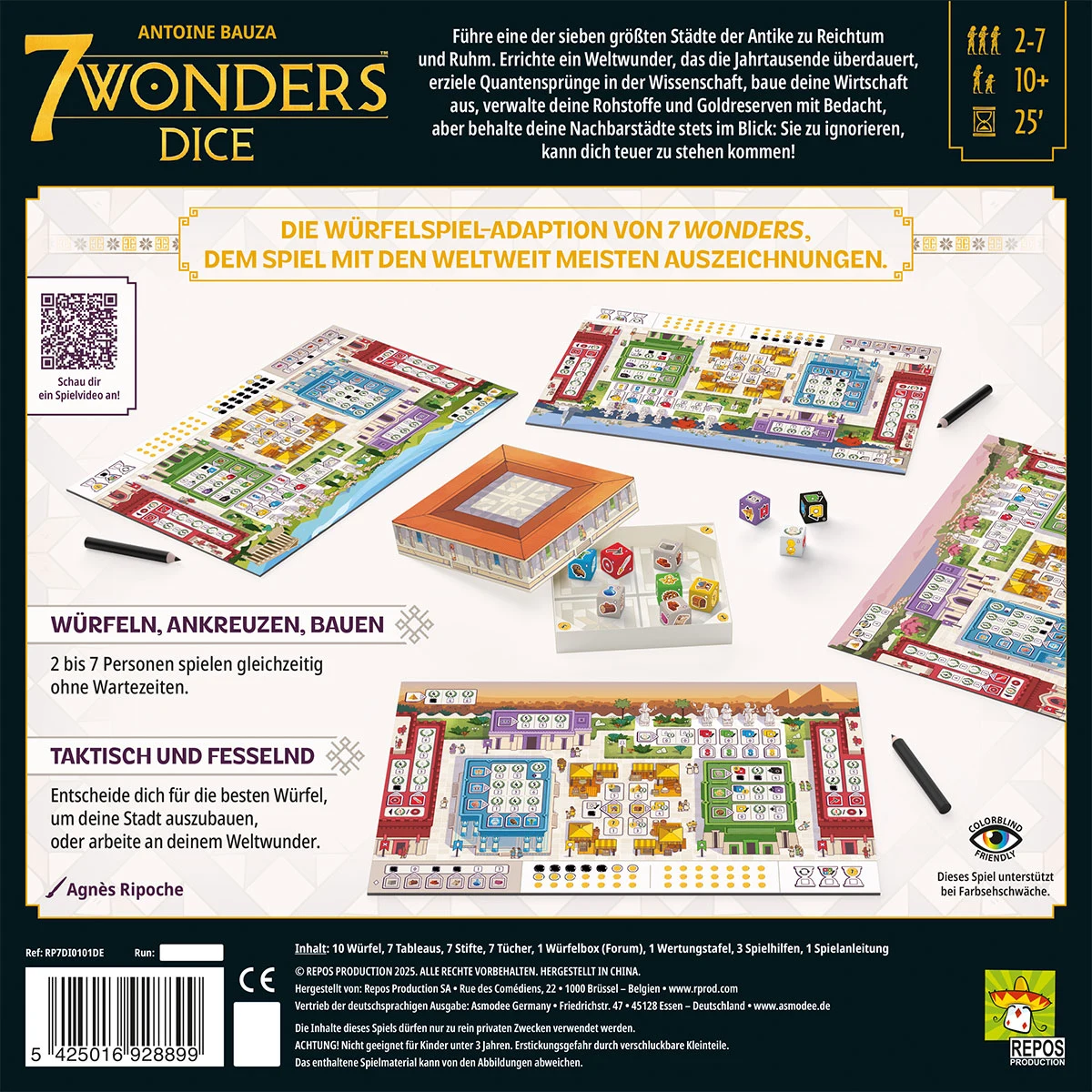 7 Wonders Dice 7 Wonders Dice