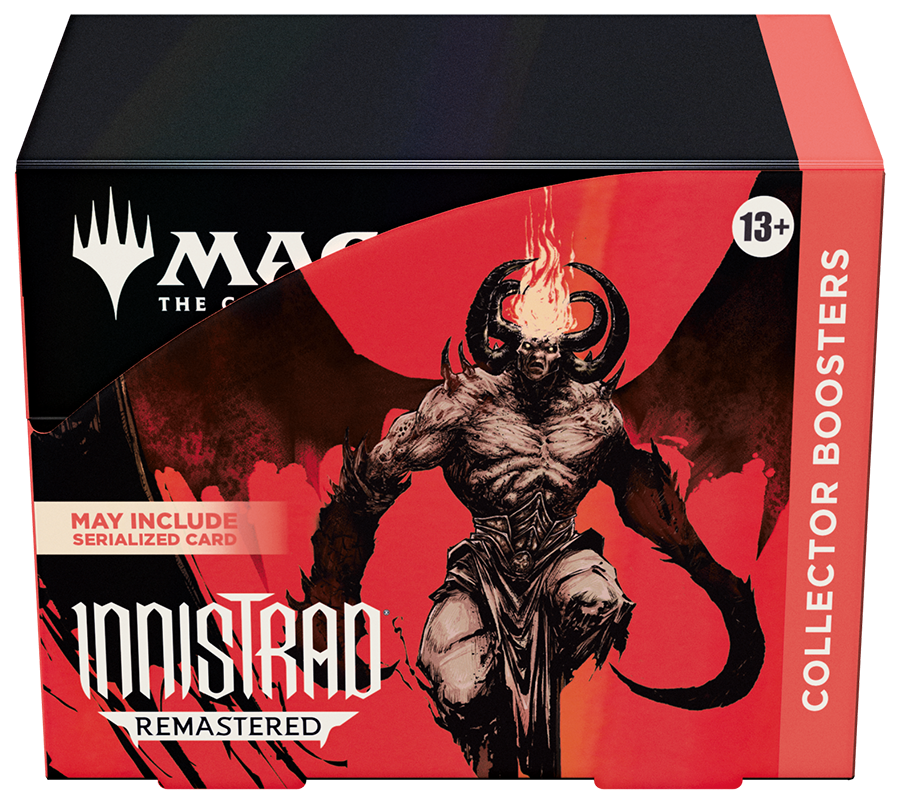 Magic CCG: Innistrad Remastered Collector Booster Display Magic CCG: Innistrad Remastered Collector Booster Display