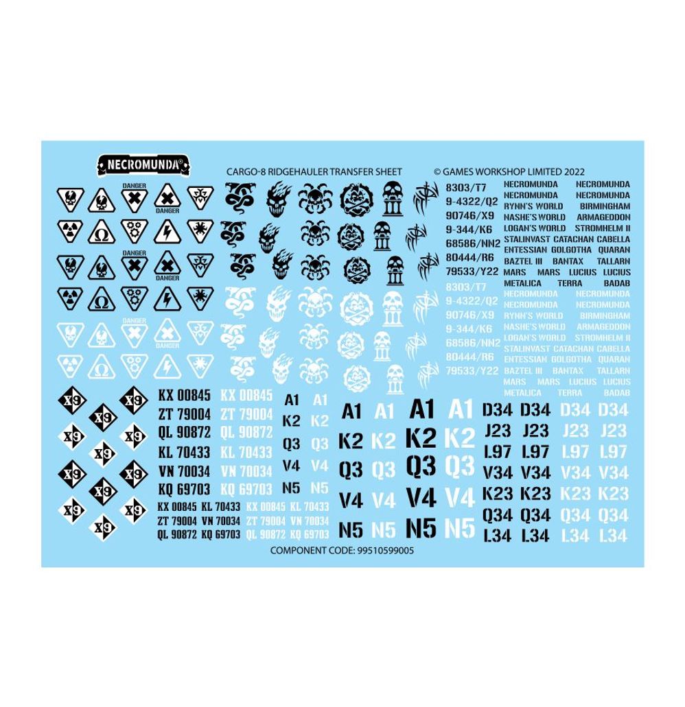 Necromunda: Promethium Tanks on Cargo-8 Ridgehauler Trailer Necromunda: Promethium Tanks on Cargo-8 Ridgehauler Trailer
