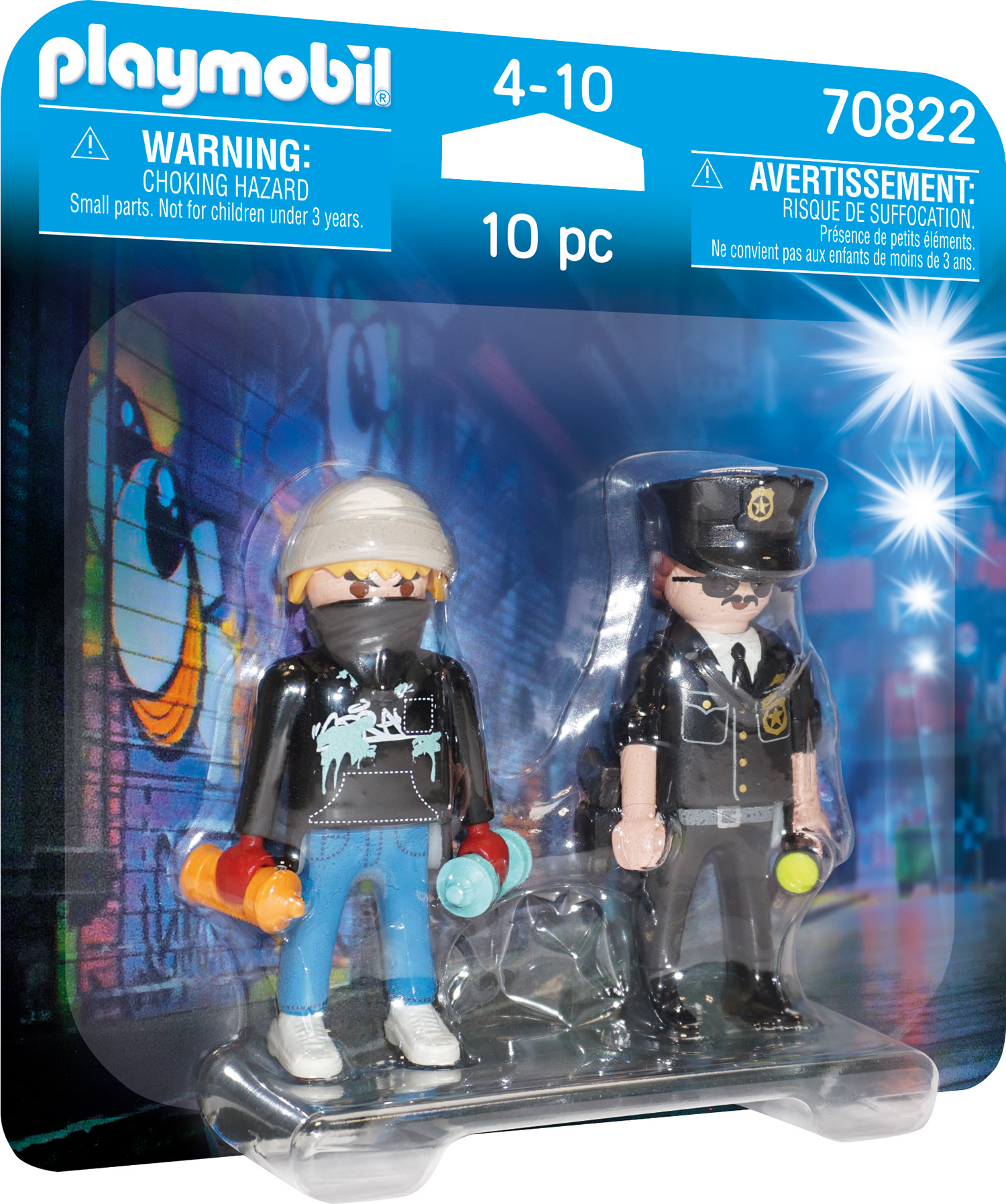 Playmobil: DuoPack - Polizist und Sprayer