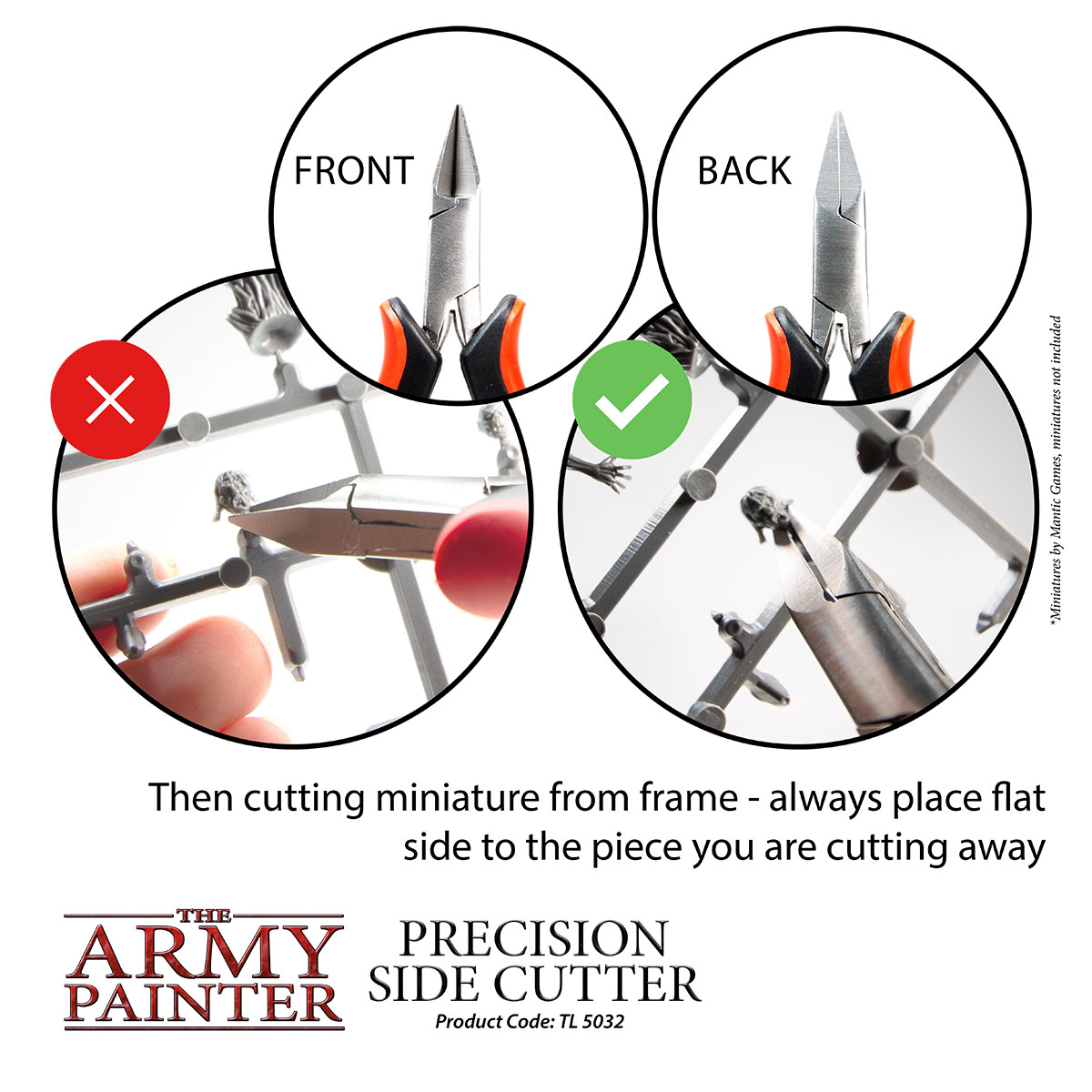 Army Painter: Tool - Precision Side Cutter Army Painter: Tool - Precision Side Cutter
