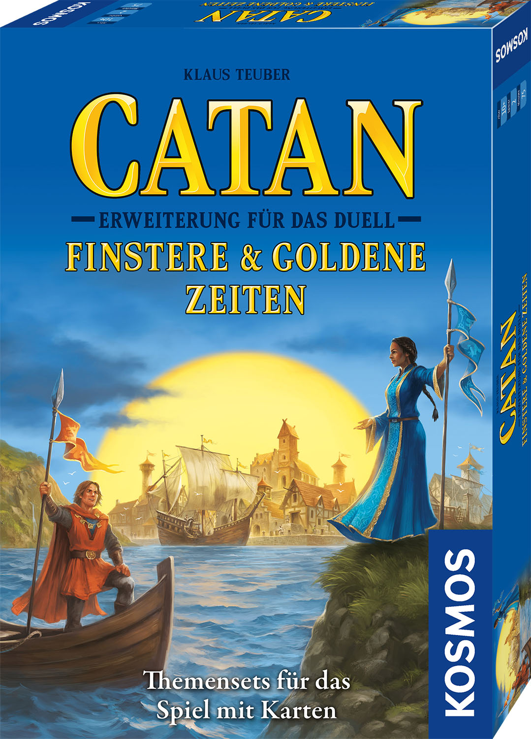 Catan: Das Duell - Finstere & Goldene Zeiten Erweiterung Catan: Das Duell - Finstere & Goldene Zeiten Erweiterung