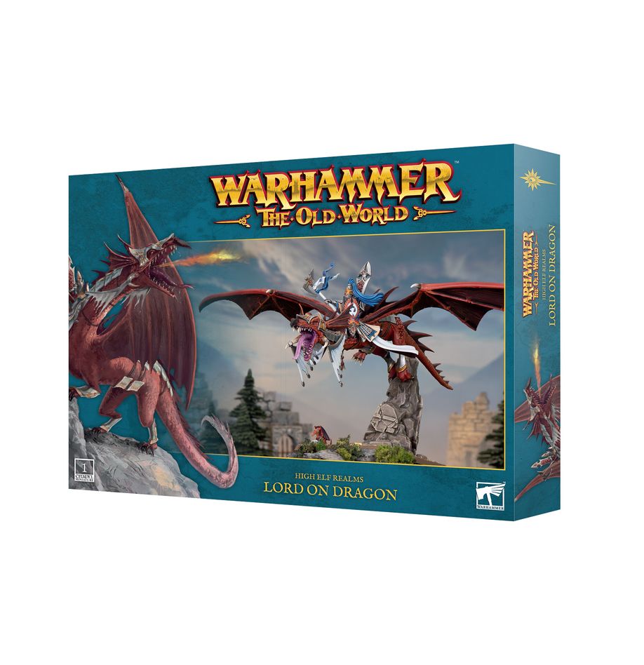 Warhammer: The Old World High Elf Realms - High Elf Lord on Dragon