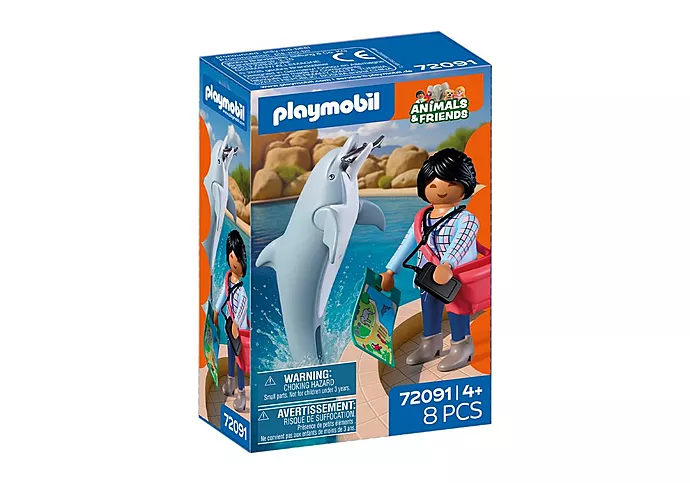 Playmobil:Animals & Friends - Zoo Delfin & Besucherin