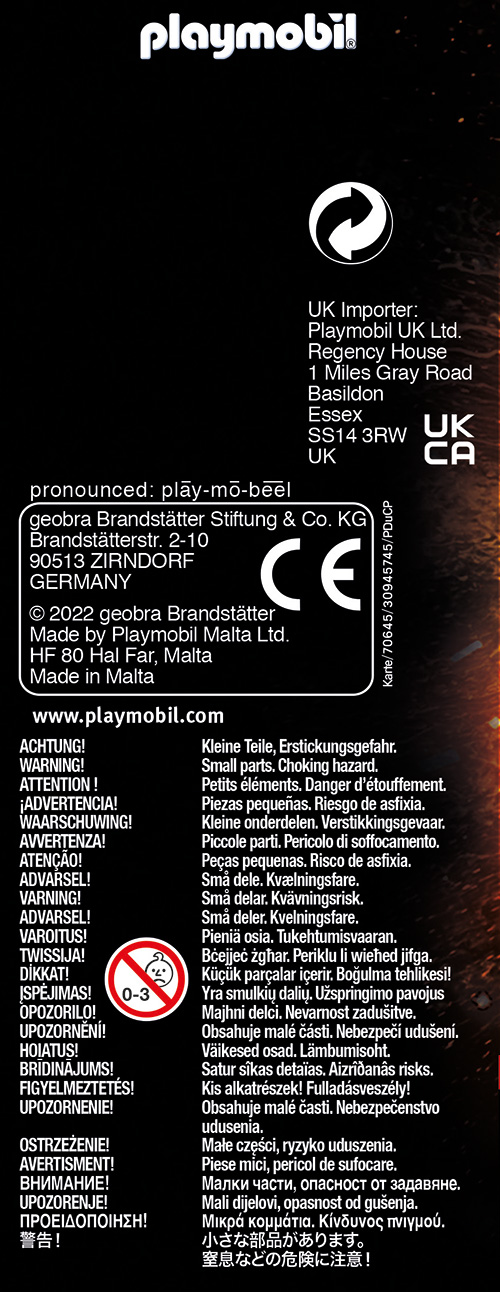 Playmobil: Schlüsselanhänger - A-Team B.A. Playmobil: Schlüsselanhänger - A-Team B.A.