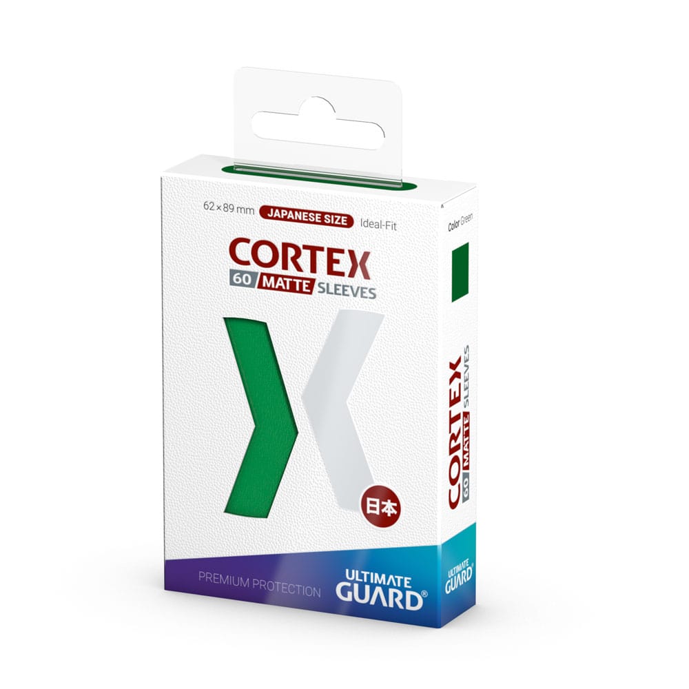 Ultimate Guard: Kartenhüllen Cortex Matte Grün Japanisch (60) Ultimate Guard: Kartenhüllen Cortex Matte Grün Japanisch (60)