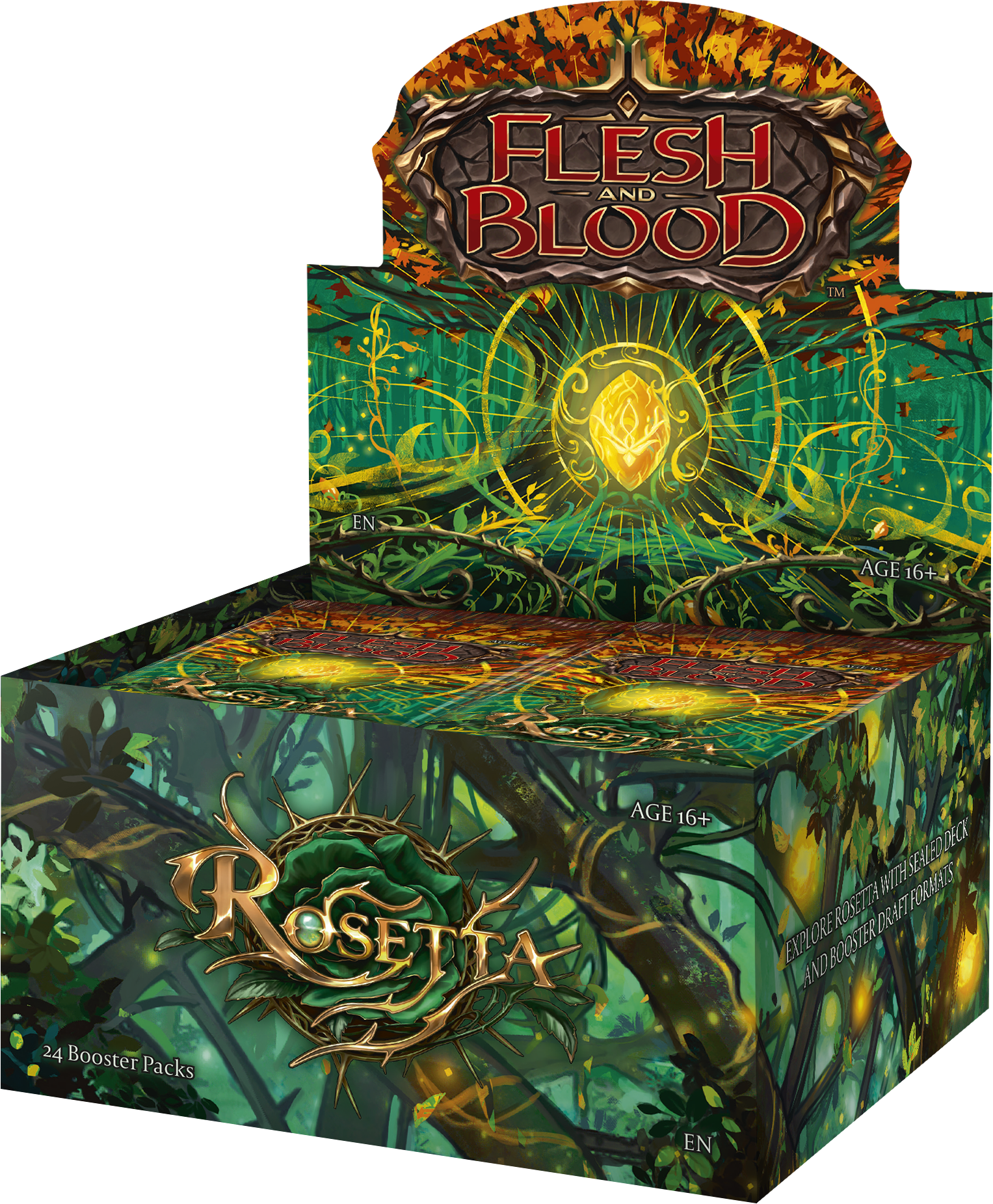 Flesh & Blood TCG: Rosetta Booster Display