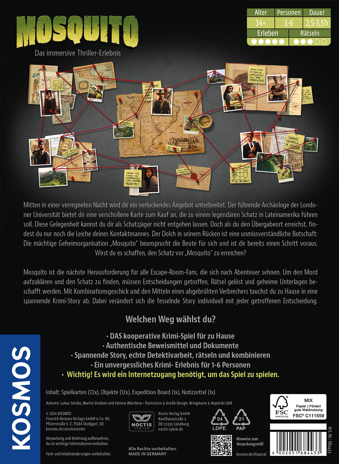 Masters of Crime: Mosquito Masters of Crime: Mosquito