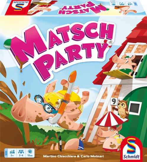 Matsch-Party Matschparty, Schlamm, Tierfiguren, Haushaltsspiel, Bauernhof