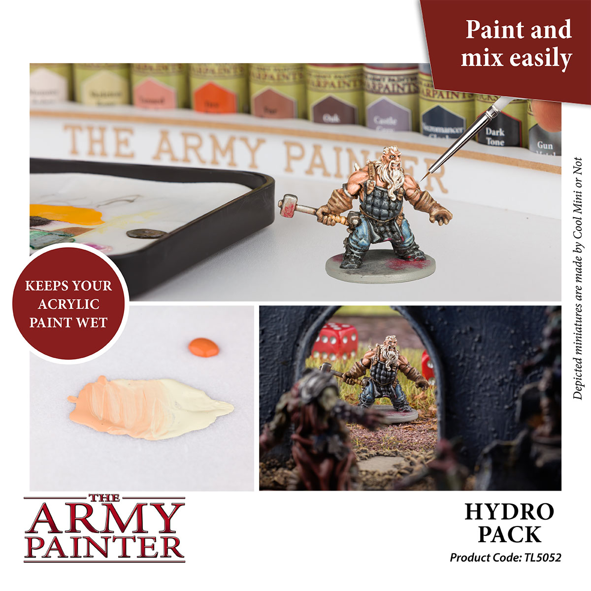 Army Painter: Tool - Wet Palette Hydro Pack Army Painter: Tool - Wet Palette Hydro Pack