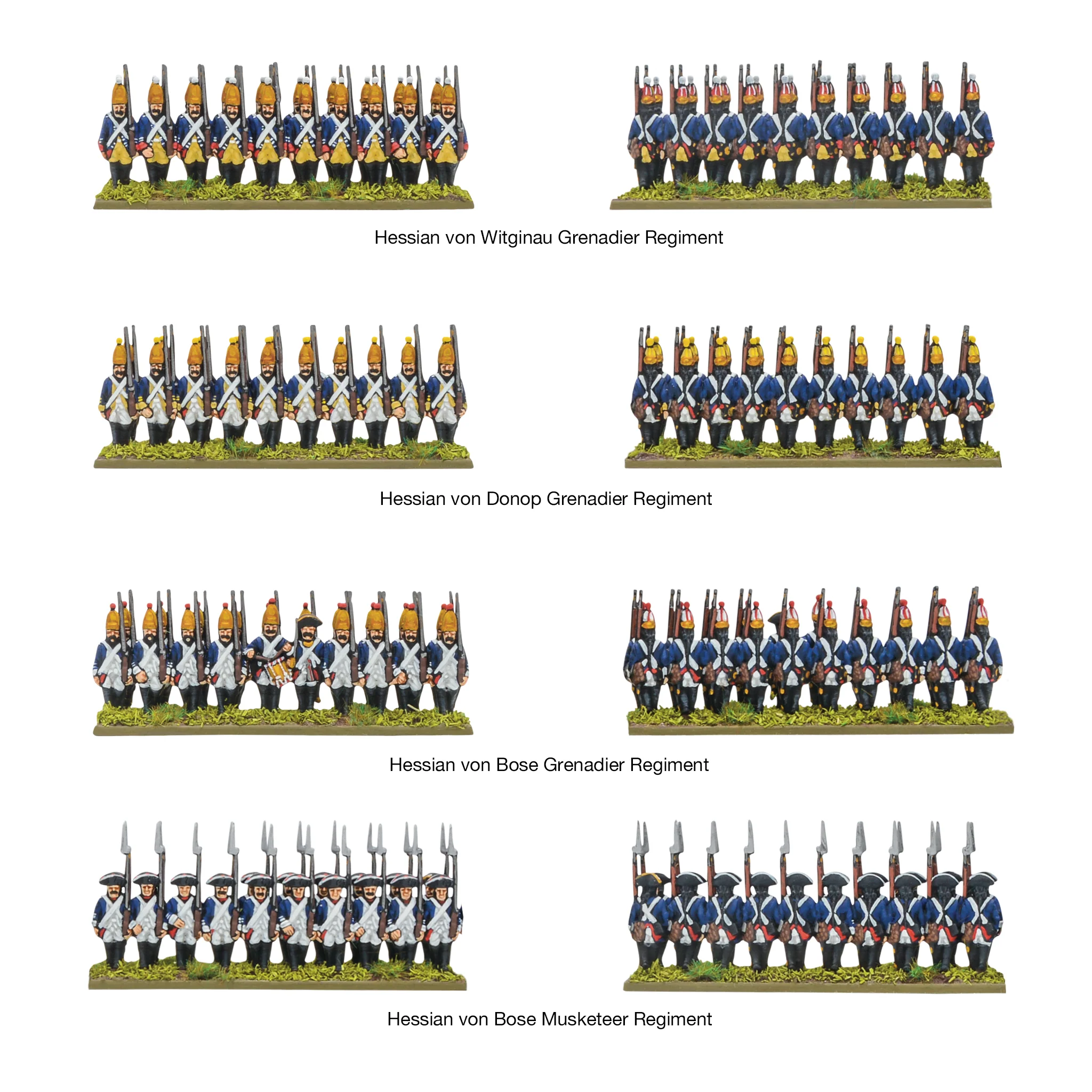 Black Powder Epic Battles: Revolution - Hessians & Allies Brigade