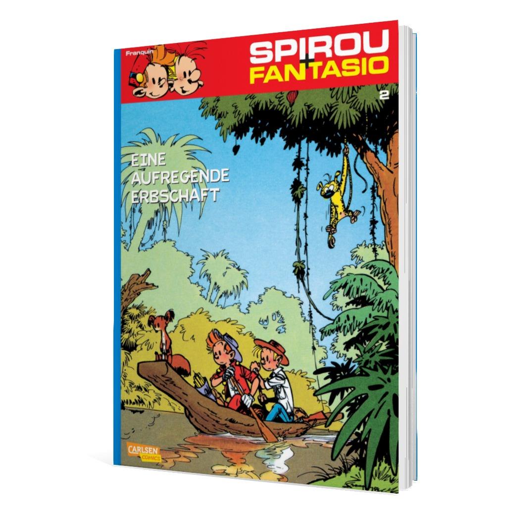 Spirou & Fantasio Bd.2: Eine aufregende Erbschaft 