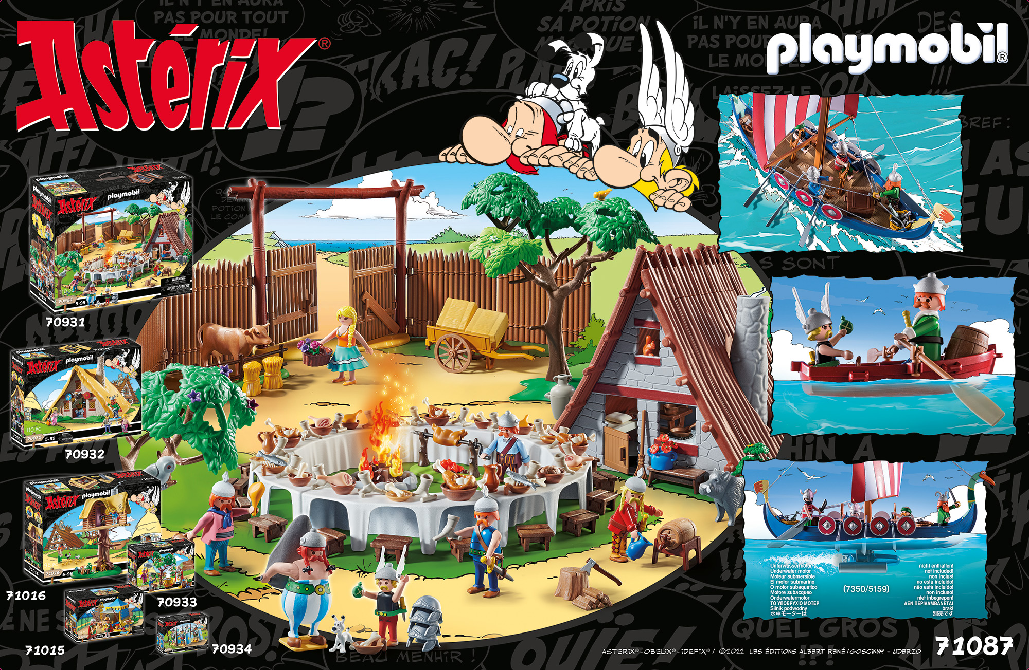 Playmobil: Asterix - Adventskalender Piraten