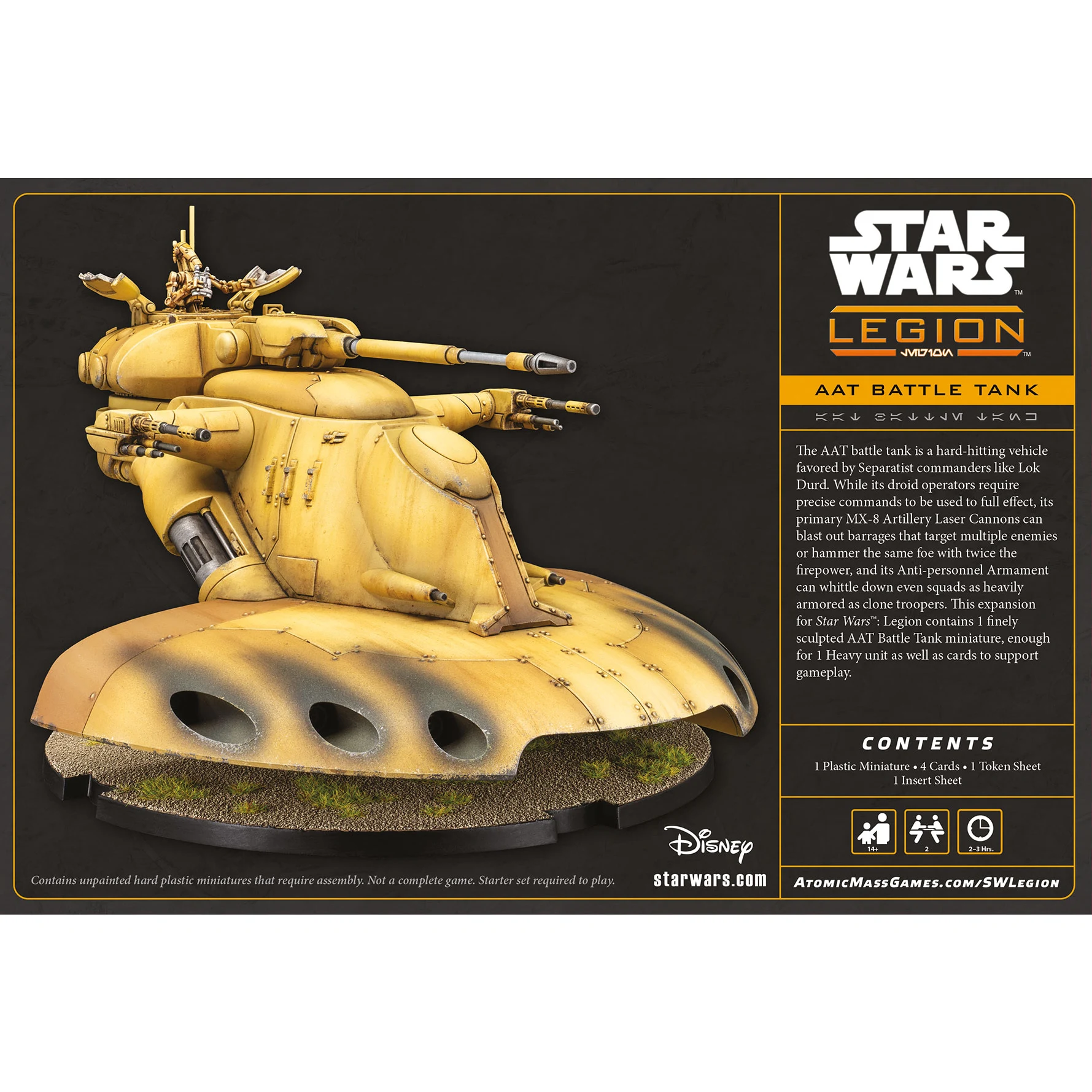 Star Wars: Legion - AAT Battle Tank (AAT-Kampfpanzer) Star Wars: Legion - AAT Battle Tank (AAT-Kampfpanzer)