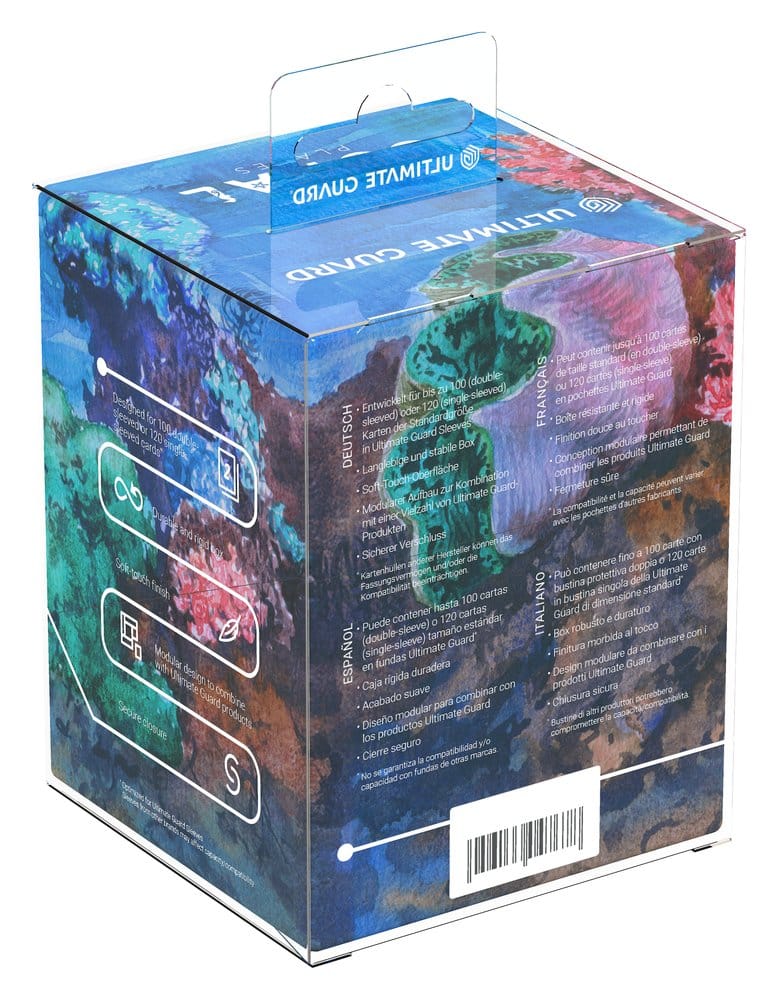 Karton-Box, Blaues Muster, Kleine Verpackung, Präsentationsbox, Aufbewahrungsbox