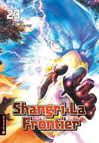 Shangri-La Frontier Bd.23 Comic, Grenzland, Avatar, Blitz, Blau Gelb, Riesenvogel, Kunst