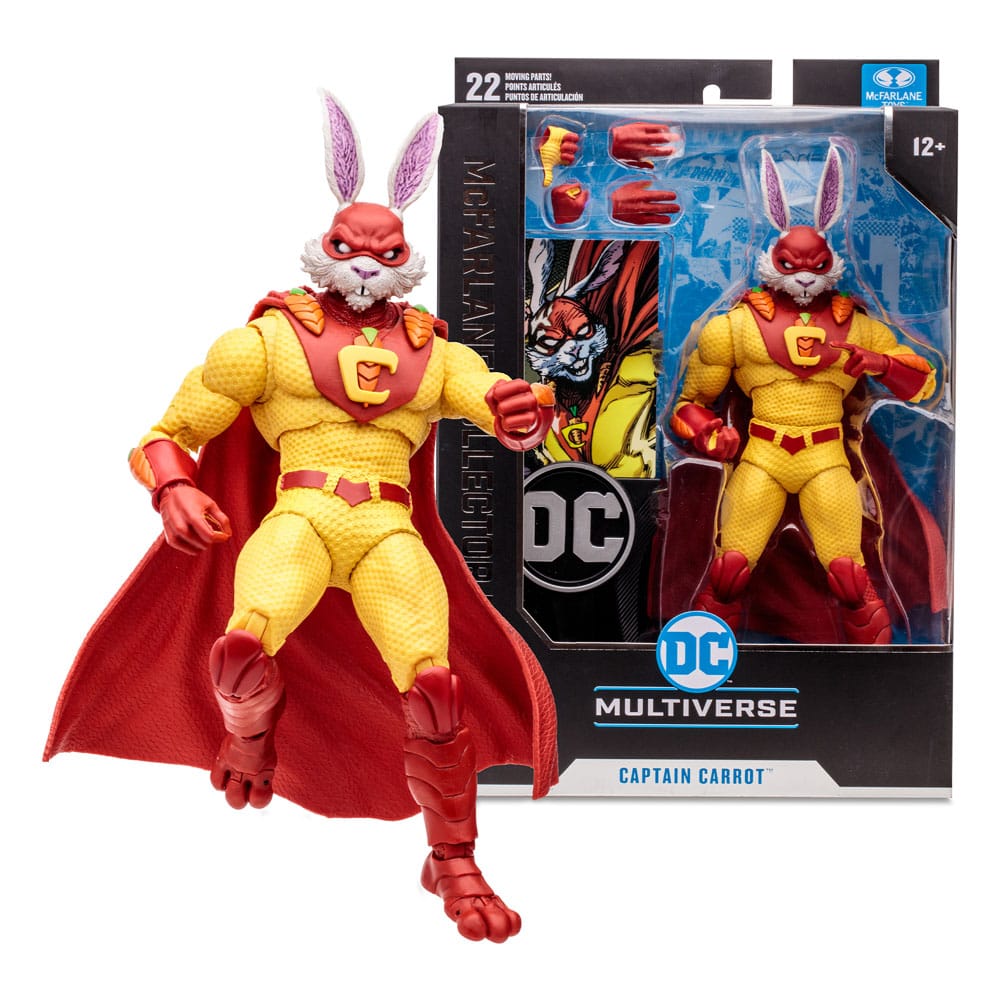 DC Multiverse AF: Collector Edition - Captain Carrot 18cm DC Multiverse AF: Collector Edition - Captain Carrot 18cm