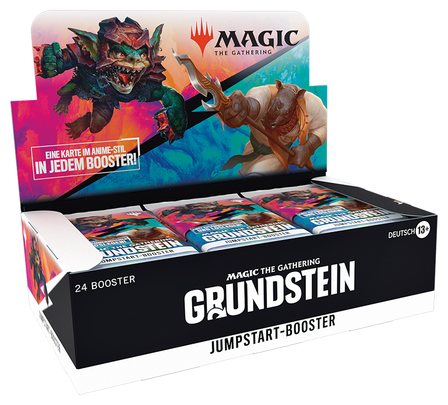 Magic CCG dt.: Grundstein Jumpstart-Booster Display Magic CCG dt.: Grundstein Jumpstart-Booster Display
