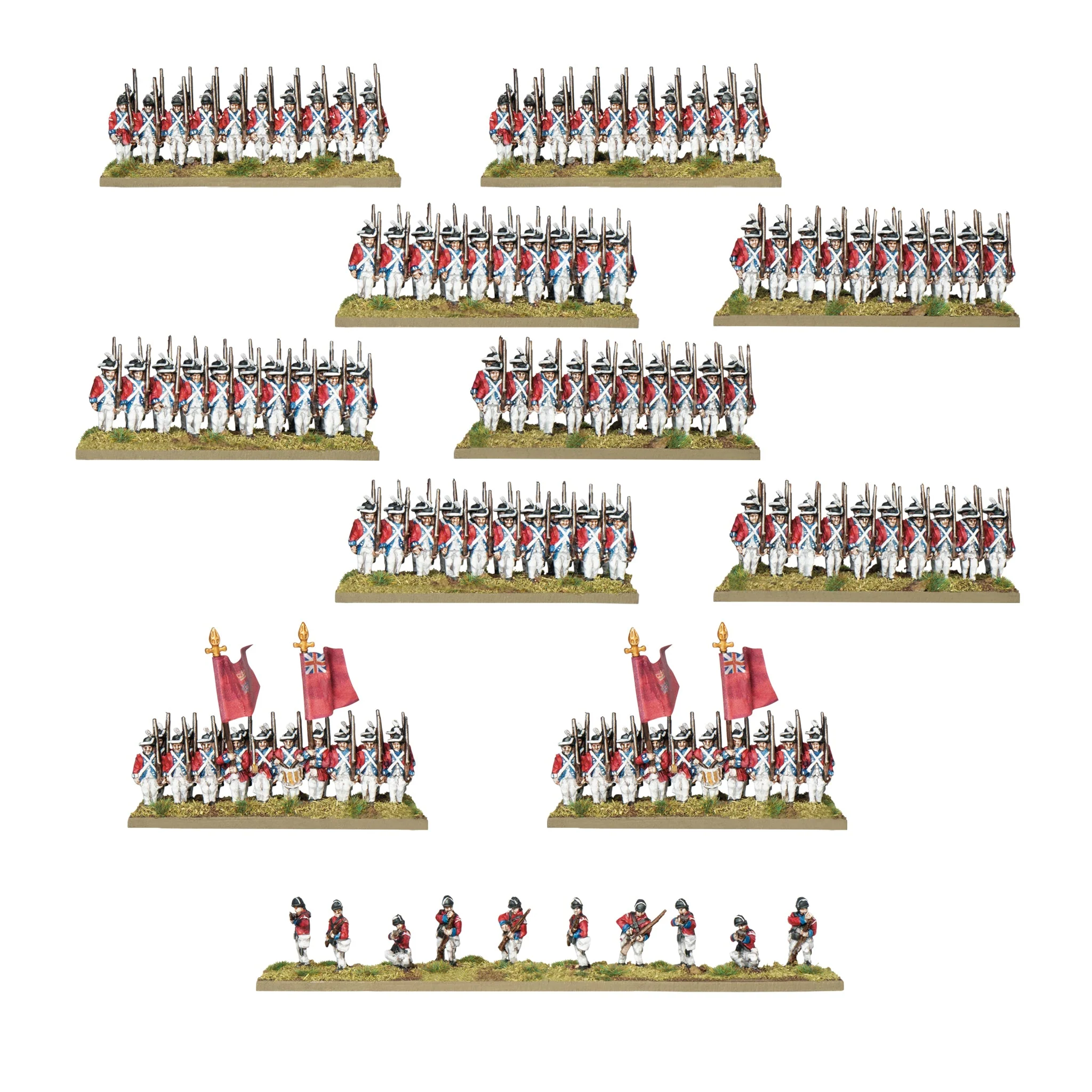 Black Powder Epic Battles: Revolution - British Foot Guard Black Powder Epic Battles: Revolution - British Foot Guard