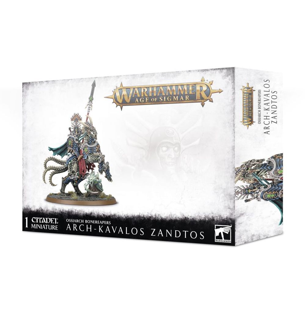 Warhammer: Ossiarch Bonereapers - Arch-Kavalos Zandtos Dark Lance of Ossia