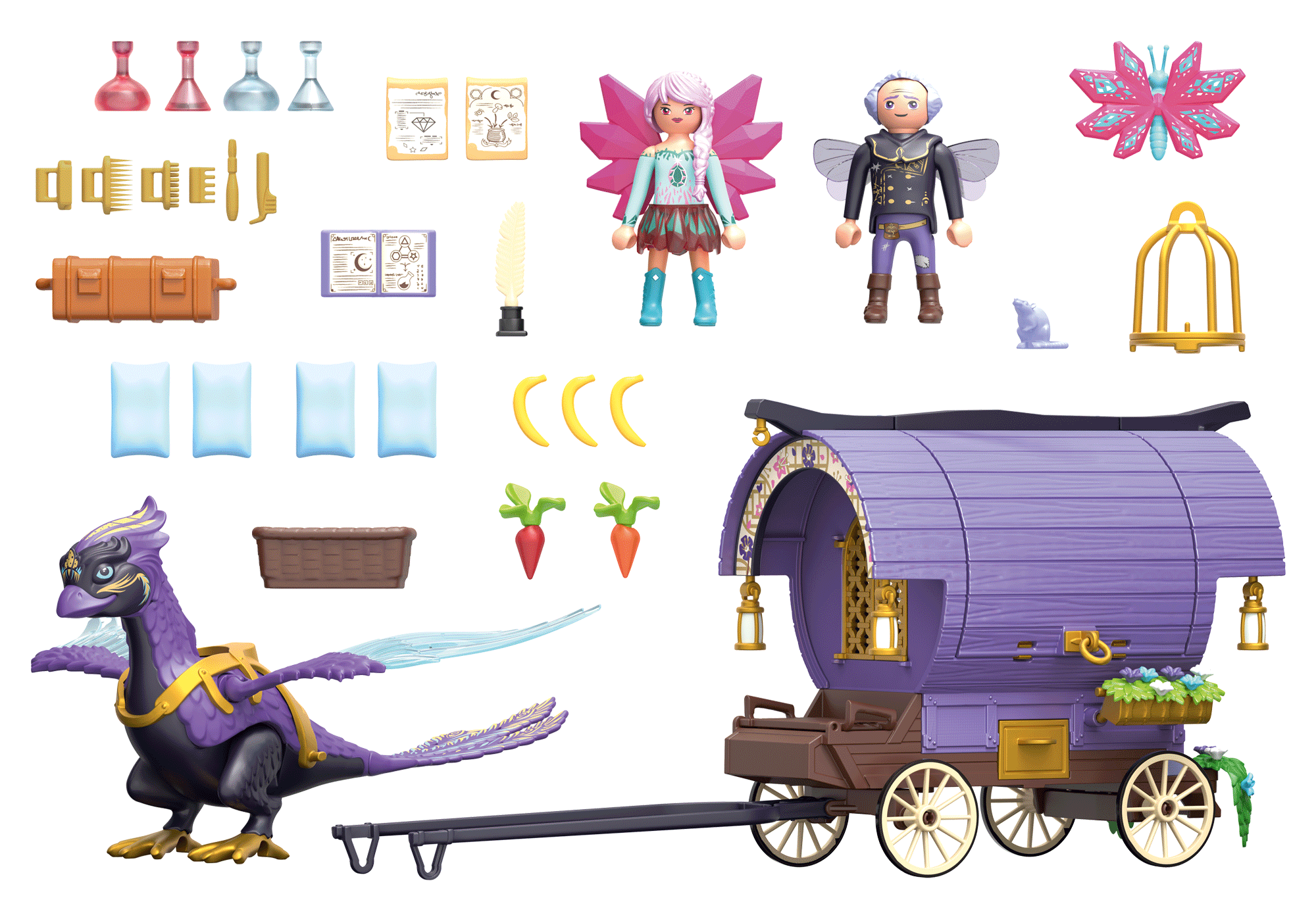 Playmobil: Adventures of Ayuma - Feen-Kutsche mit Phoenix Playmobil: Adventures of Ayuma - Feen-Kutsche mit Phoenix