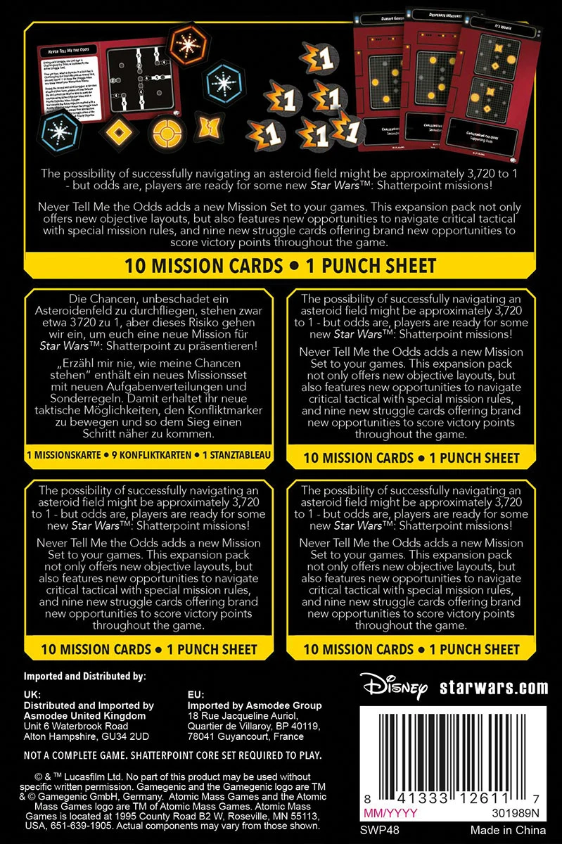 Star Wars: Shatterpoint - Never Tell Me The Odds Star Wars: Shatterpoint - Never Tell Me The Odds