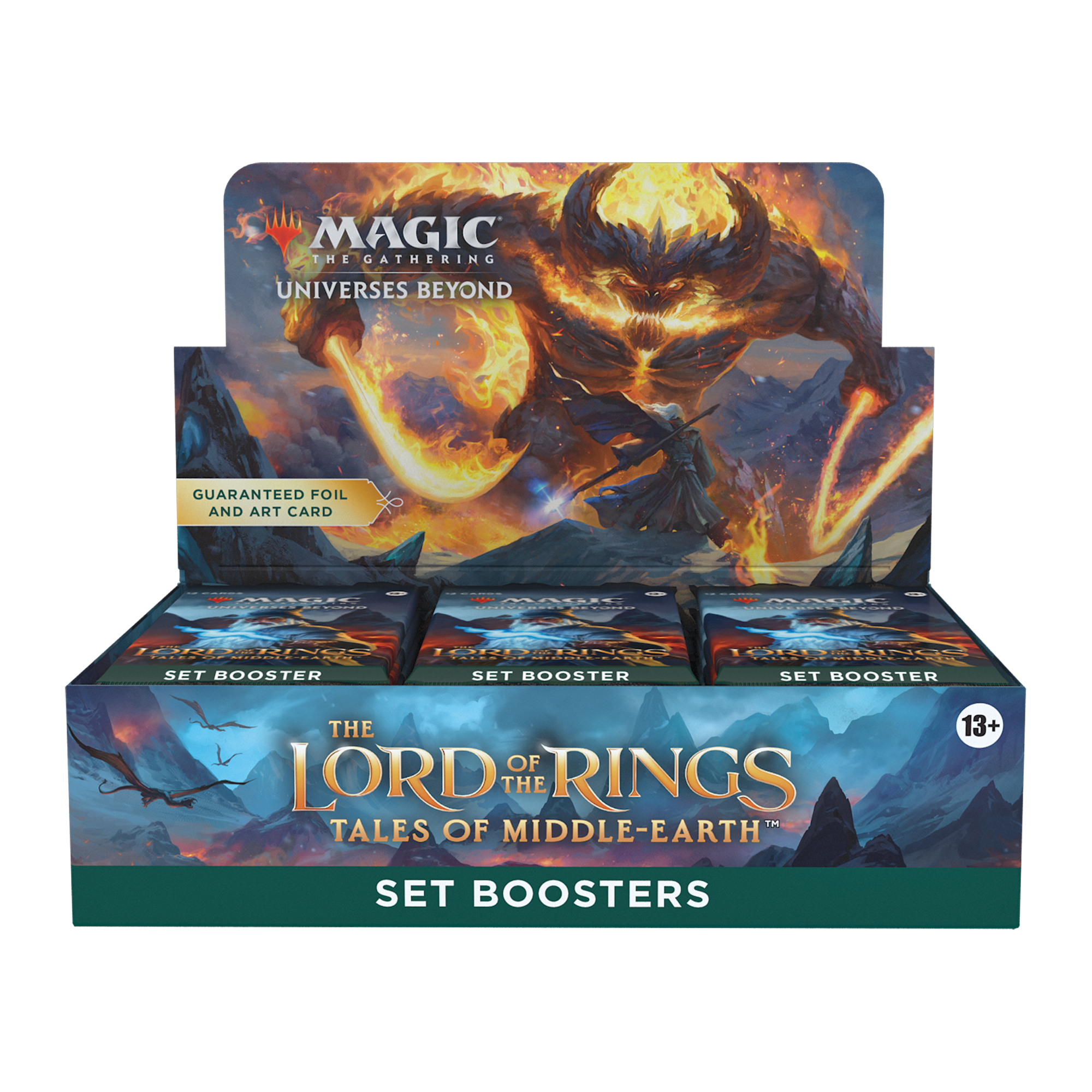 Magic CCG: The Lord of the Rings - Tales of Middle-Earth Set Display Magic CCG: The Lord of the Rings - Tales of Middle-Earth Set Display