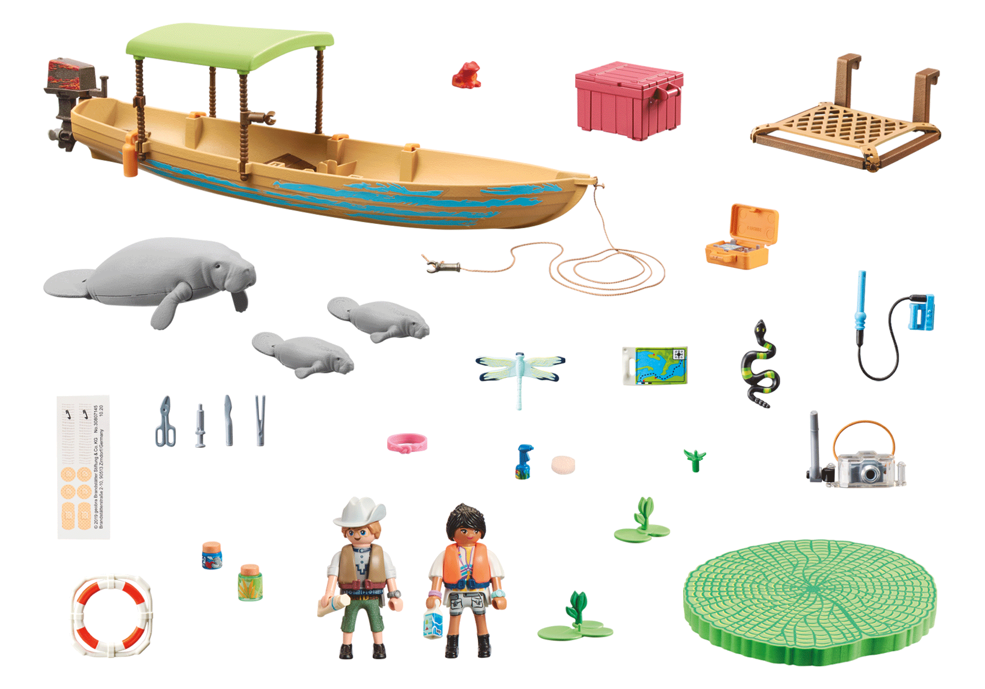 Playmobil: Wiltopia - Bootsausflug zu den Seekühen