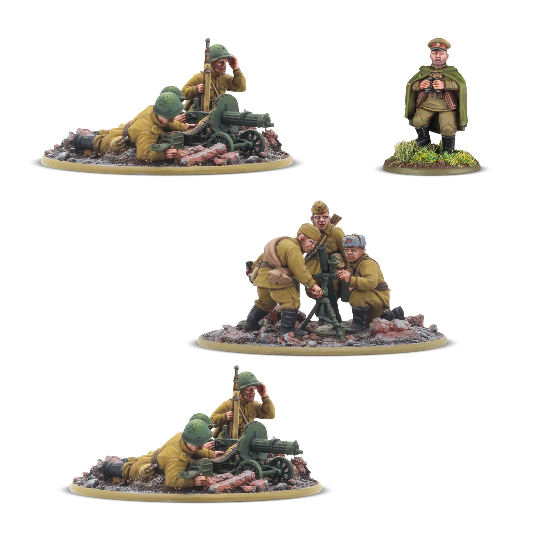 Bolt Action: Soviet - Heavy Weapons Platoon Bolt Action: Soviet - Heavy Weapons Platoon