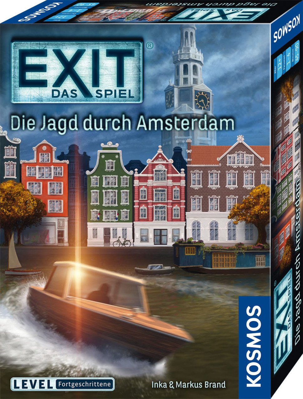 Escape Room, Brettspiel, Amsterdam, Boot, Kanäle