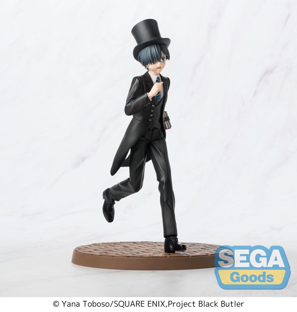 Figur, Miniatur, Geschäftsmann, Melone, schwarzer Anzug