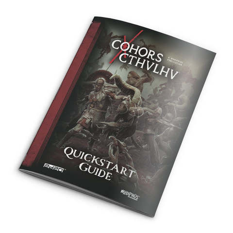 Cohors Cthulhu RPG: Quickstart Guide Buch, Veröffentlichung, Person
