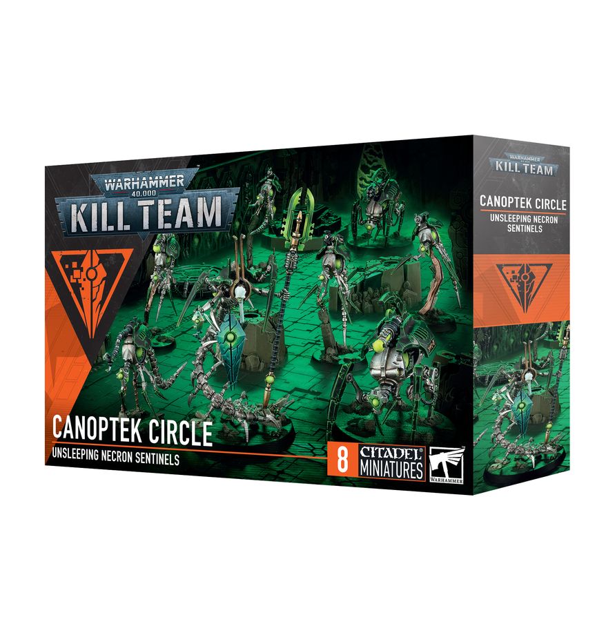 Canoptek Circle, Unsleeping Necron, Miniaturen, Kultisten, Würfelspiel