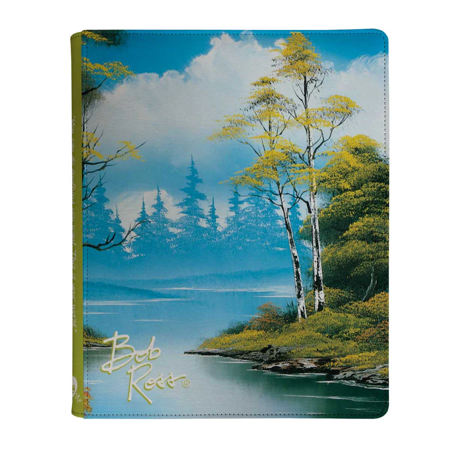 Ultra Pro: 9-Pocket Zippered Binder Bob Ross Lakeside Path (360)