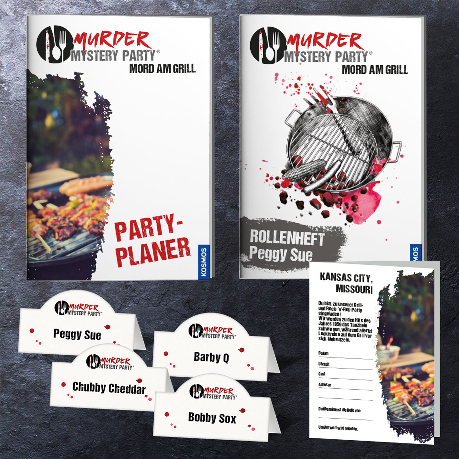 Murder Mystery Party - Mord am Grill