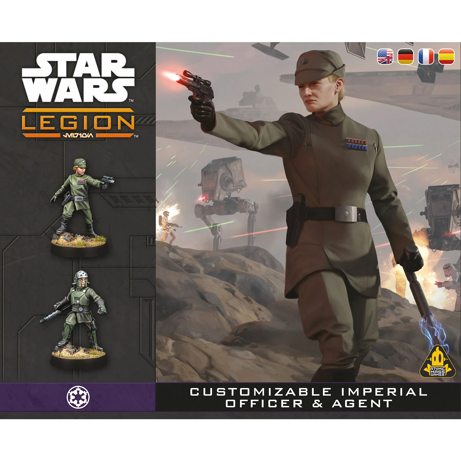 Star Wars: Legion - Customizable Imperial Officer & Agent Star Wars: Legion - Customizable Imperial Officer & Agent
