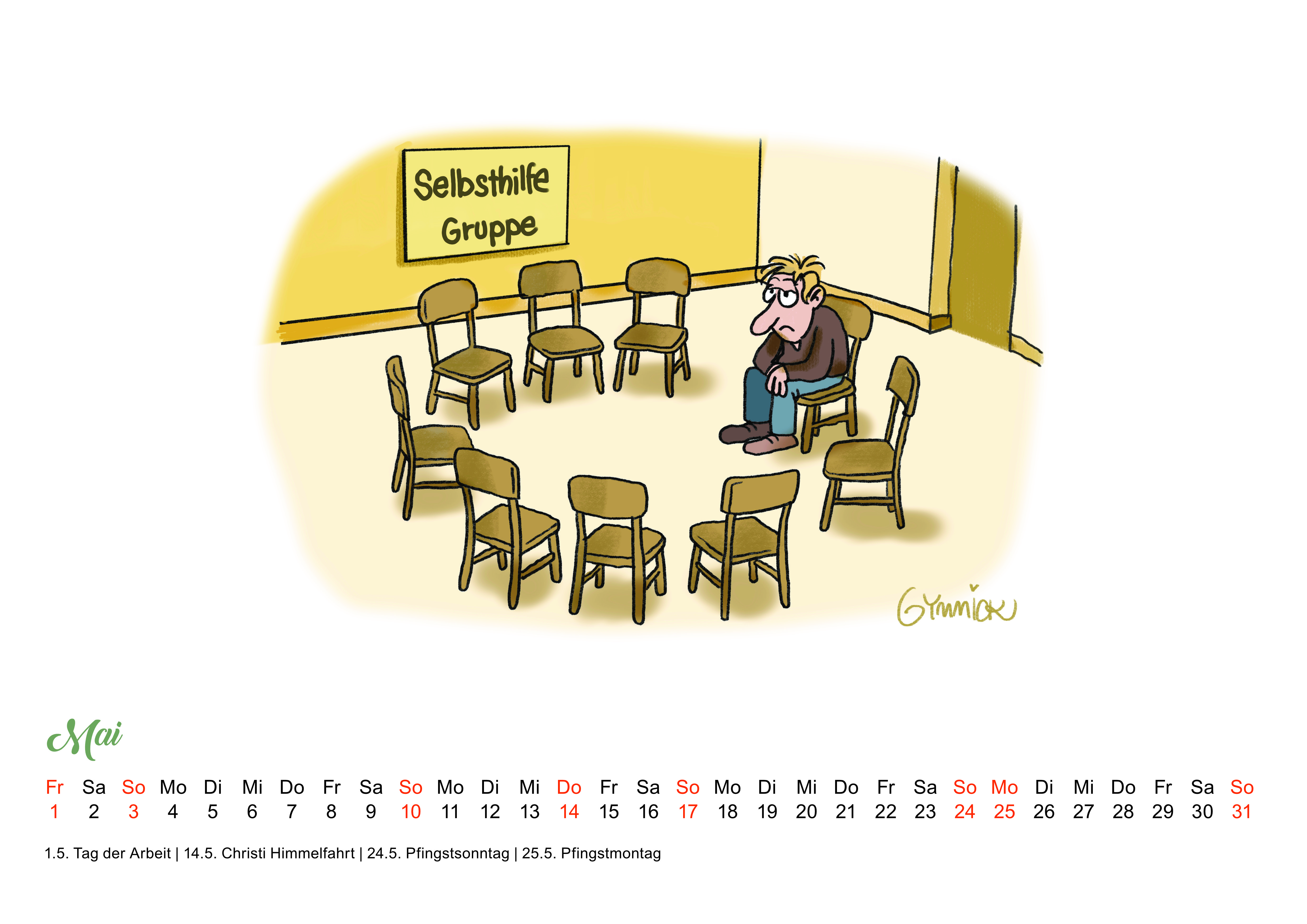 Gymmick: Kalender 2026: 13 Blatt Querformat Gymmick: Kalender 2026: 13 Blatt Querformat