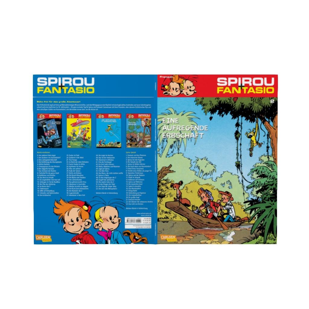 Spirou & Fantasio Bd.2: Eine aufregende Erbschaft 