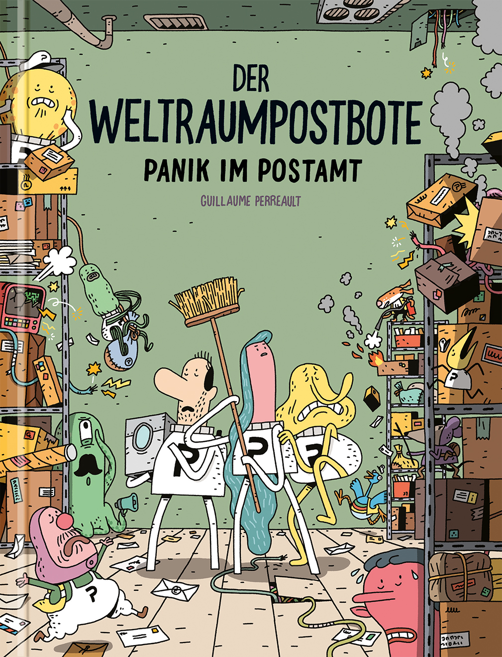 Der Weltraumpostbote Bd.4: Panik im Postamt Der Weltraumpostbote Bd.4: Panik im Postamt