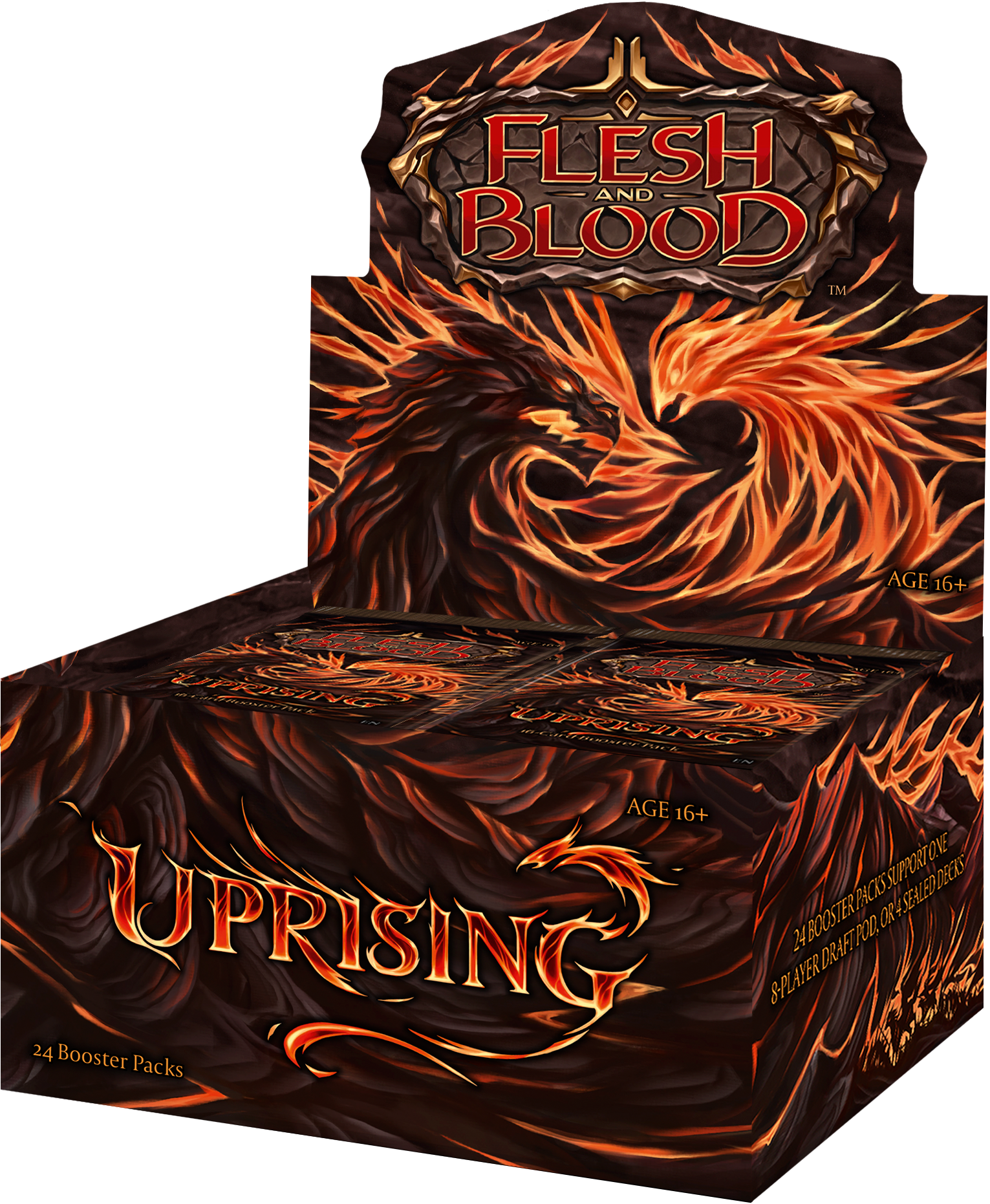 Flesh & Blood TCG: Uprising Booster Display