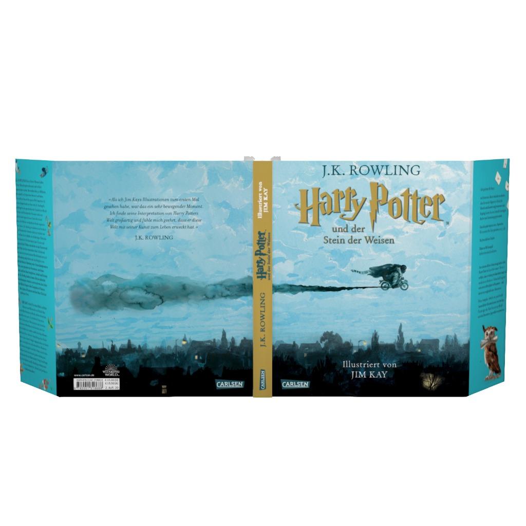 Harry Potter Bd.1: ...und der Stein der Weisen (illustr.) SC