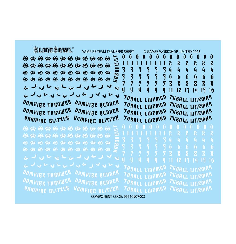 Blood Bowl: Vampire Team Blood Bowl: Vampire Team