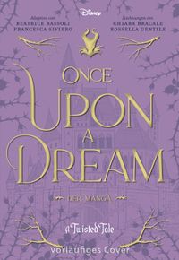 Kleid, Wolke Muster, Lila Umschlag, Manga Cover, Once Upon a Dream